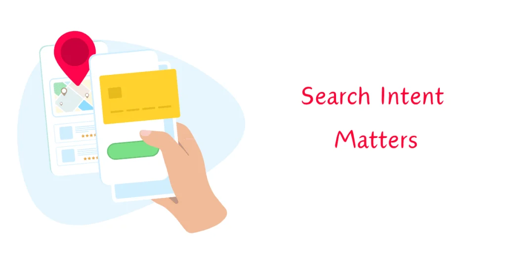 Understanding search intent helps to optimize keyword rankings
