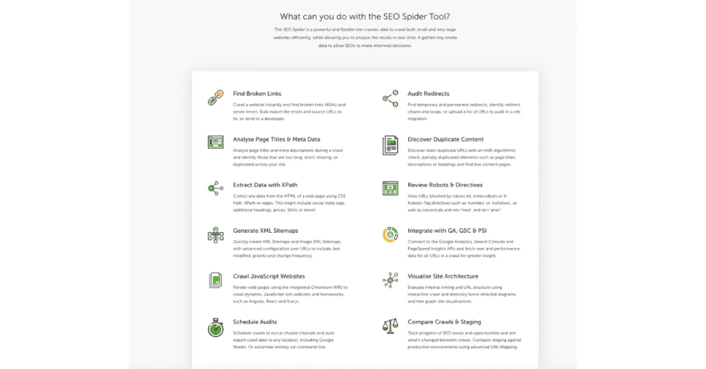 Screaming Frog SEO Spider crawls websites