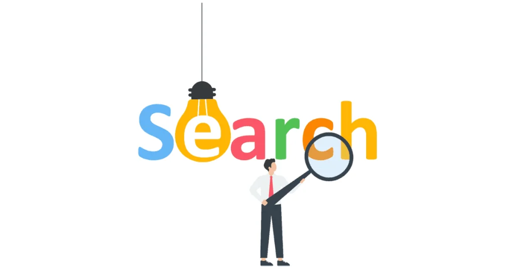 google search results