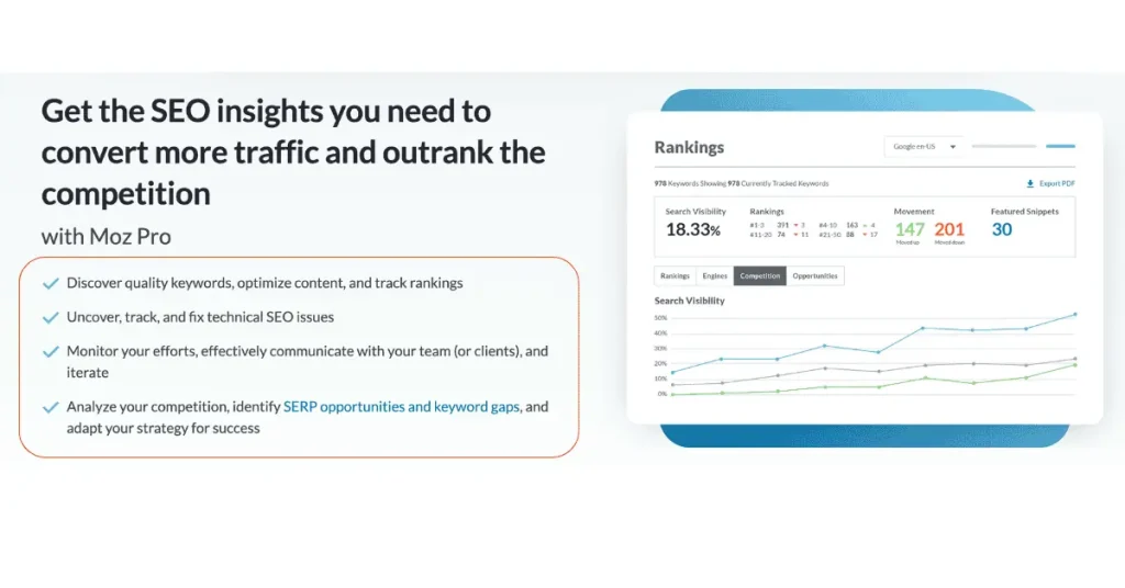 search engine optimization efforts