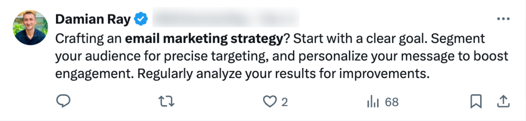 Email Marketing Strategy